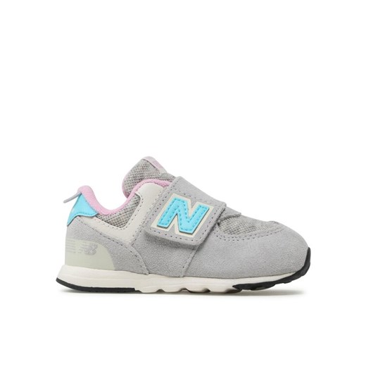 Sneakersy New Balance NW574NB1 Szary ze sklepu eobuwie.pl w kategorii Buty sportowe dziecięce - zdjęcie 182060071