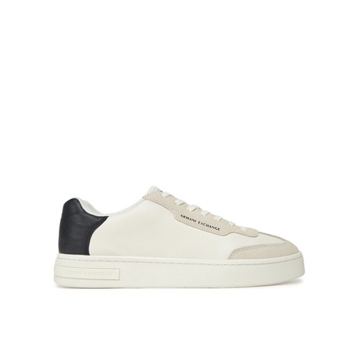 Sneakersy Armani Exchange XUX250 XV948 N480 Biały ze sklepu eobuwie.pl w kategorii Buty sportowe męskie - zdjęcie 182060174