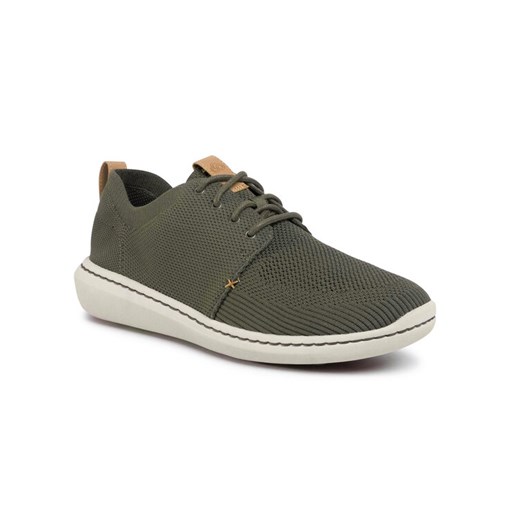 Sneakersy Clarks Step Urban Mix 261381747 Zielony ze sklepu eobuwie.pl w kategorii Buty sportowe męskie - zdjęcie 182060191
