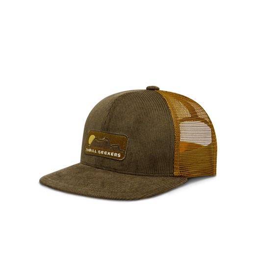Czapka z daszkiem Buff Explore Trucker Cap 133560.325.30.00 Brązowy ze sklepu eobuwie.pl w kategorii Czapki z daszkiem męskie - zdjęcie 182060251