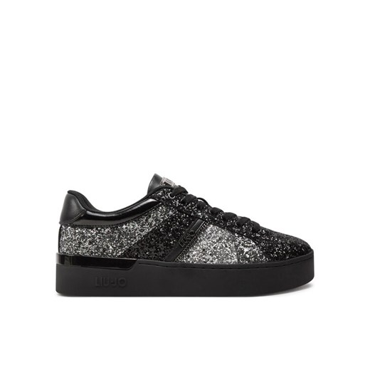 Sneakersy Liu Jo Silvia 105 BF4087 TX007 Czarny ze sklepu eobuwie.pl w kategorii Buty sportowe damskie - zdjęcie 182060263