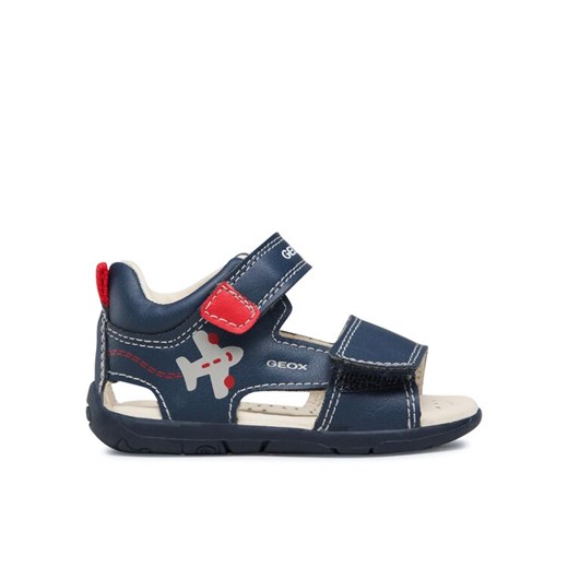 Sandały Geox B Sandal Tapuz Boy B150XB000BCC4245 Granatowy ze sklepu eobuwie.pl w kategorii Buciki niemowlęce - zdjęcie 182060444