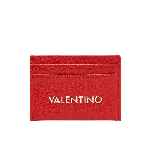 Etui na karty kredytowe Valentino VPS1R421G Czerwony ze sklepu eobuwie.pl w kategorii Etui - zdjęcie 182060492
