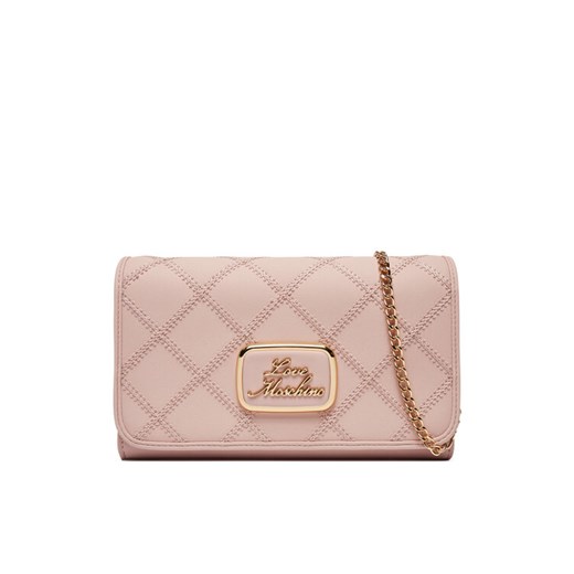 Torebka LOVE MOSCHINO JC4311PP0LKK160A Różowy ze sklepu eobuwie.pl w kategorii Listonoszki - zdjęcie 182060533
