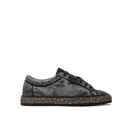 Sneakersy Le Silla Andrea 1617Z020M1PPGIR849 Czarny ze sklepu eobuwie.pl w kategorii Trampki damskie - zdjęcie 182060622