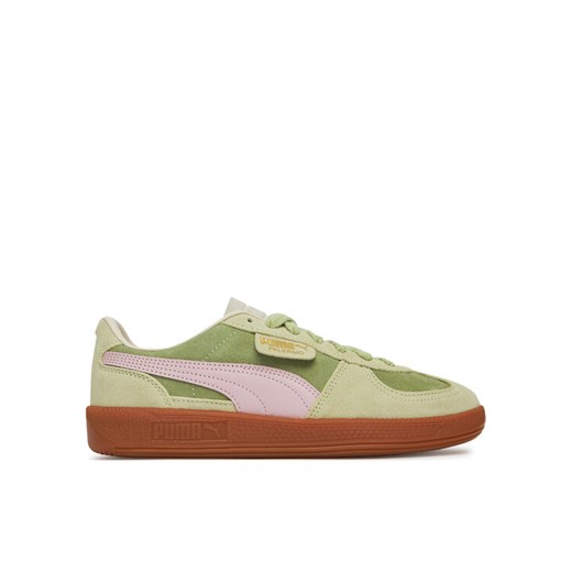 Sneakersy Puma Palermo 396463 74 Zielony ze sklepu eobuwie.pl w kategorii Buty sportowe damskie - zdjęcie 182060673