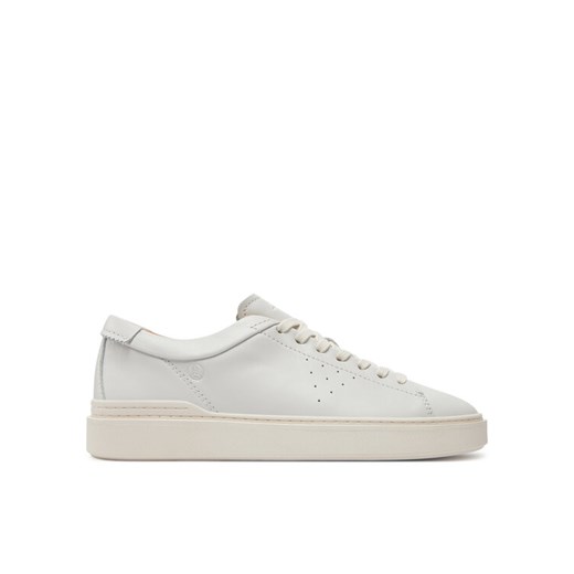 Sneakersy Clarks Craft Swift 26176134 Biały ze sklepu eobuwie.pl w kategorii Buty sportowe męskie - zdjęcie 182060782