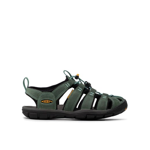 Sandały Keen Clearwather Cnx Leather 1014371 Zielony ze sklepu eobuwie.pl w kategorii Sandały damskie - zdjęcie 182061031