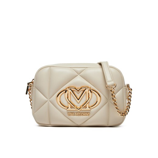 Torebka LOVE MOSCHINO JC4038PP1MLC0110 Écru ze sklepu eobuwie.pl w kategorii Listonoszki - zdjęcie 182061084