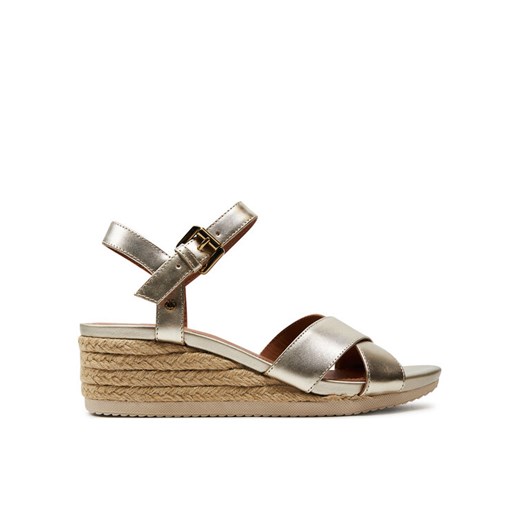 Espadryle Geox D Ischia Corda D02HHC 000CF C2012 Złoty ze sklepu eobuwie.pl w kategorii Sandały damskie - zdjęcie 182061162