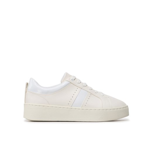Sneakersy Geox D Skyely A D35QXA 05402 C1000 Biały ze sklepu eobuwie.pl w kategorii Trampki damskie - zdjęcie 182061173