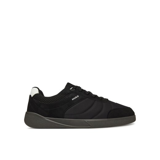 Sneakersy HUGO Riven Tenn 50541723 Czarny ze sklepu eobuwie.pl w kategorii Buty sportowe męskie - zdjęcie 182061332
