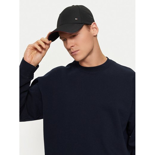 Czapka z daszkiem Tommy Hilfiger Corp 6 Panel AM0AM13336 Czarny ze sklepu eobuwie.pl w kategorii Czapki z daszkiem męskie - zdjęcie 182061351