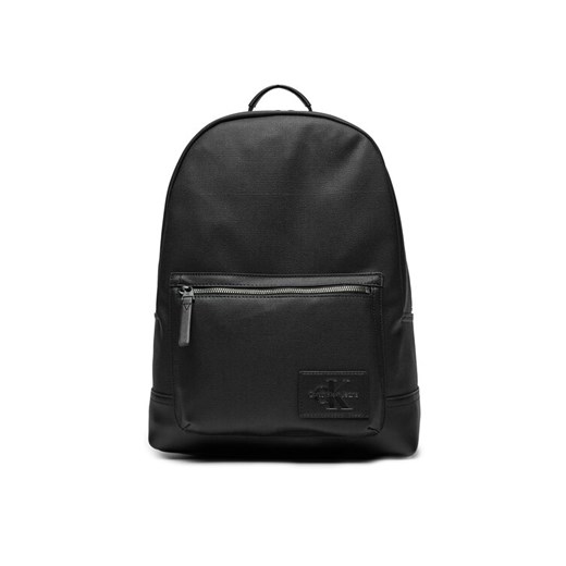 Plecak Calvin Klein Jeans Coated Campus Bp Angled40 Pu K50K512028 Czarny ze sklepu eobuwie.pl w kategorii Plecaki - zdjęcie 182061354