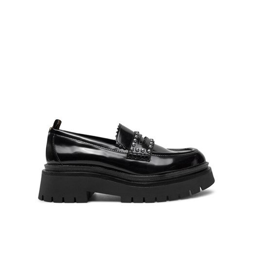 Loafersy Pepe Jeans PLS10415 Czarny ze sklepu eobuwie.pl w kategorii Lordsy damskie - zdjęcie 182061423