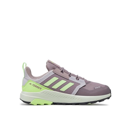 Trekkingi adidas Terrex Trailmaker RAIN.RDY Hiking IE7604 Fioletowy ze sklepu eobuwie.pl w kategorii Buty sportowe dziecięce - zdjęcie 182061551