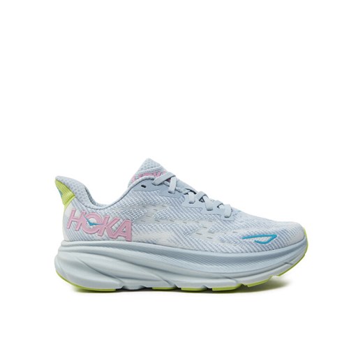 Buty do biegania Hoka Clifton 9 1127896 Szary ze sklepu eobuwie.pl w kategorii Buty sportowe damskie - zdjęcie 182061631