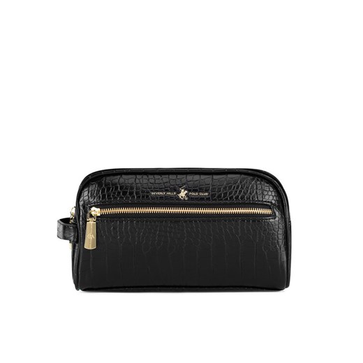 Kosmetyczka Beverly Hills Polo Club BHPC-W1-001-AW24 Czarny ze sklepu eobuwie.pl w kategorii Kosmetyczki - zdjęcie 182061751
