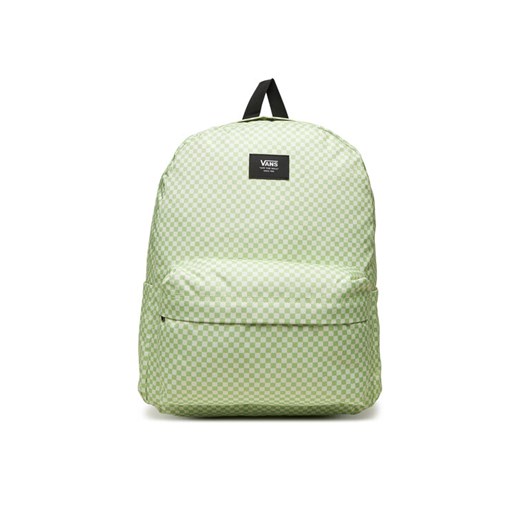Plecak Vans Old Skool Check VN000H4XCLH1 Zielony ze sklepu eobuwie.pl w kategorii Plecaki - zdjęcie 182061834