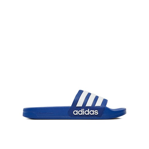 Klapki adidas Adilette Shower GW1048 Niebieski ze sklepu eobuwie.pl w kategorii Klapki damskie - zdjęcie 182061864