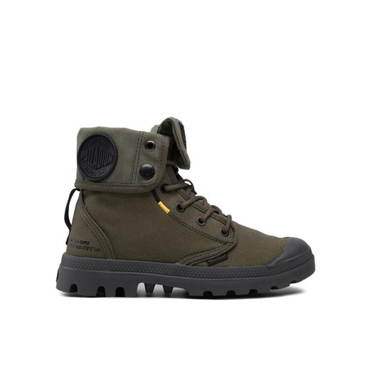 Trapery Palladium Pampa Baggy Supply 77964-325-M Khaki ze sklepu eobuwie.pl w kategorii Buty zimowe męskie - zdjęcie 182061894