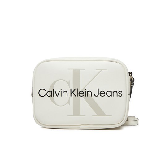 Torebka Calvin Klein Jeans Sculpted Camera Bag18 Mono K60K610275 Biały 00 eobuwie.pl