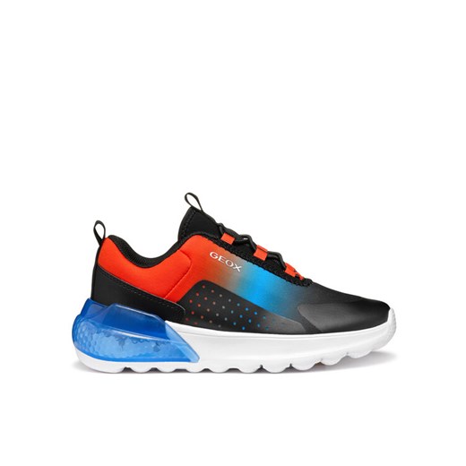 Sneakersy Geox J Activart Illuminus J45LYA 02A9J C9B7S M Czarny ze sklepu eobuwie.pl w kategorii Buty sportowe dziecięce - zdjęcie 182062022