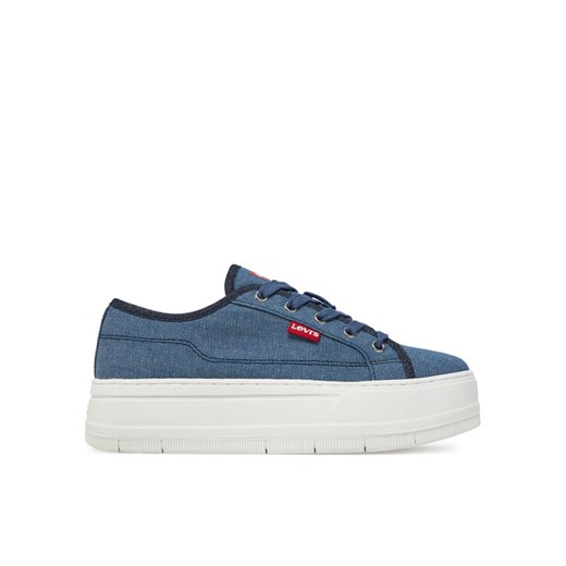 Sneakersy Levi's® Maui Light VTAM0063T Niebieski ze sklepu eobuwie.pl w kategorii Buty sportowe dziecięce - zdjęcie 182062074