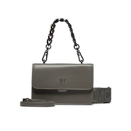 Torebka Steve Madden Bzen SM13001124 Szary ze sklepu eobuwie.pl w kategorii Listonoszki - zdjęcie 182062141