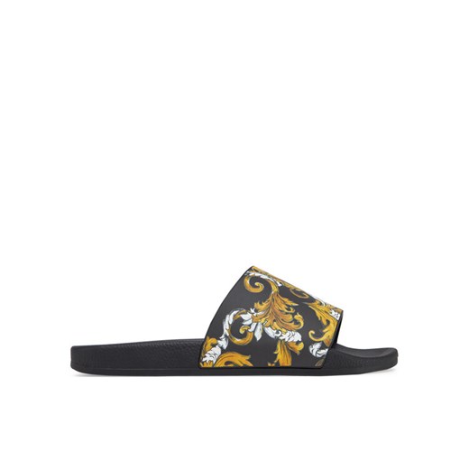Klapki Versace Jeans Couture 78VA3SQ3 Czarny ze sklepu eobuwie.pl w kategorii Klapki damskie - zdjęcie 182062210