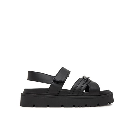 Sandały Calvin Klein Jeans V3A2-82044-1013 S Czarny ze sklepu eobuwie.pl w kategorii Sandały dziecięce - zdjęcie 182062274