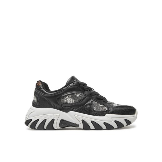 Sneakersy Guess Norina FLJNOR FAL12 Czarny ze sklepu eobuwie.pl w kategorii Buty sportowe damskie - zdjęcie 182062302