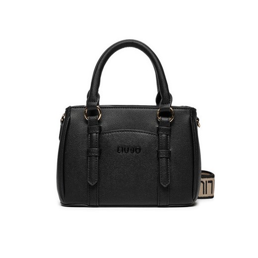 Torebka Liu Jo Ecs S Satchel AF4155 E0087 Czarny ze sklepu eobuwie.pl w kategorii Torebki damskie - zdjęcie 182062394