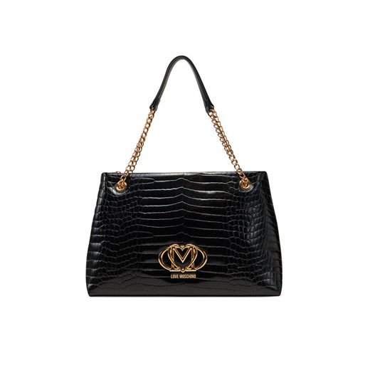 Torebka LOVE MOSCHINO JC4045PP1MLE100A Czarny ze sklepu eobuwie.pl w kategorii Torebki damskie - zdjęcie 182062451