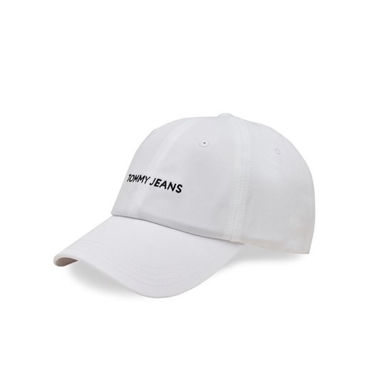 Czapka z daszkiem Tommy Hilfiger Linear Logo AM0AM12024 Biały ze sklepu eobuwie.pl w kategorii Czapki z daszkiem męskie - zdjęcie 182062514