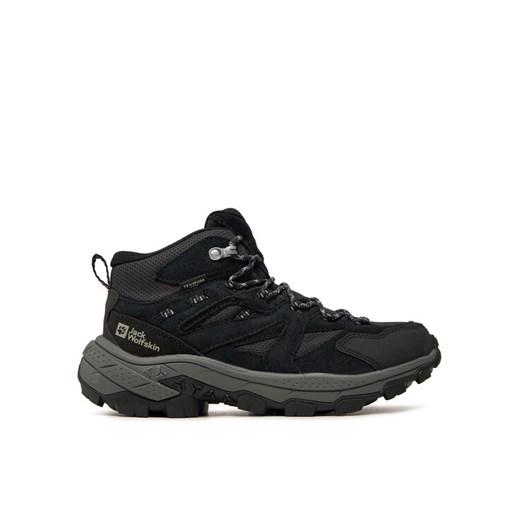 Trekkingi Jack Wolfskin Vojo Tour Texapore Mid W A62071 Szary ze sklepu eobuwie.pl w kategorii Buty trekkingowe damskie - zdjęcie 182062584