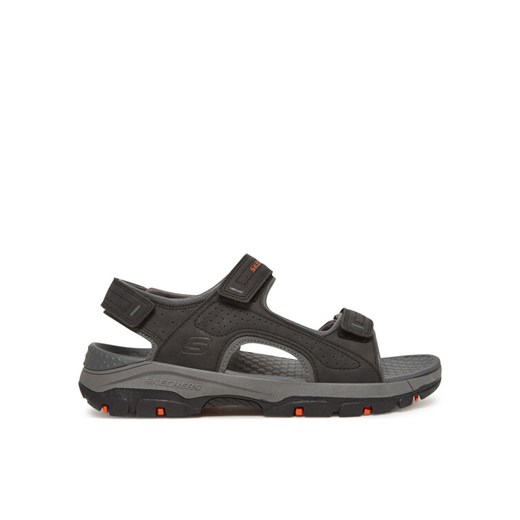 Sandały Skechers Tresmen-Garo 204105/BLK Czarny ze sklepu eobuwie.pl w kategorii Sandały męskie - zdjęcie 182062784