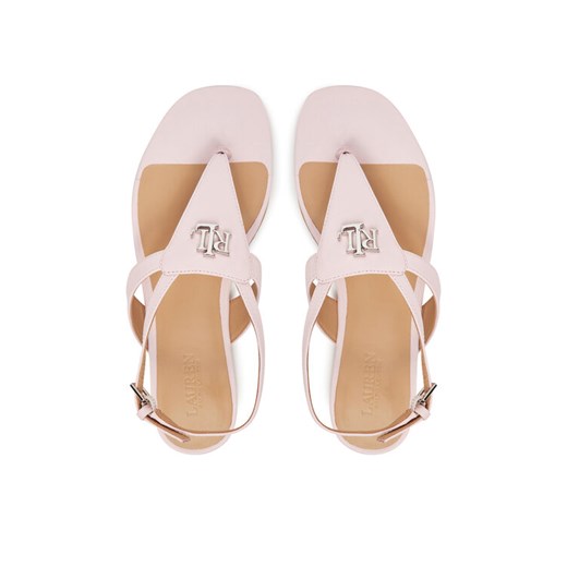 Sandały LAUREN RALPH LAUREN Everley 802959146008 Różowy ze sklepu eobuwie.pl w kategorii Sandały damskie - zdjęcie 182062833