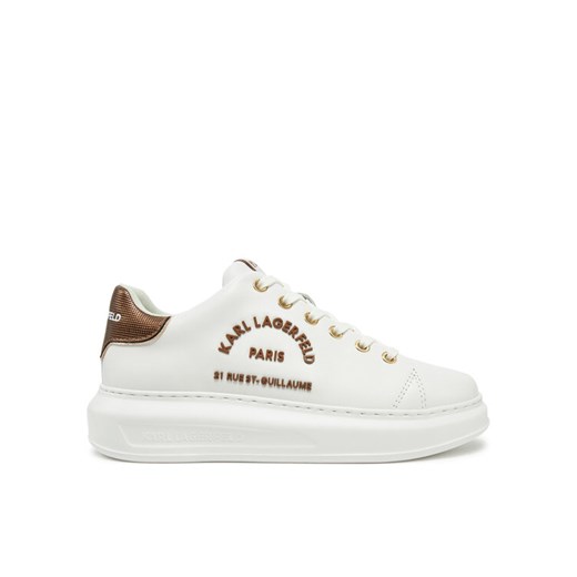Sneakersy KARL LAGERFELD Kapri KL62539M Biały ze sklepu eobuwie.pl w kategorii Buty sportowe damskie - zdjęcie 182062974