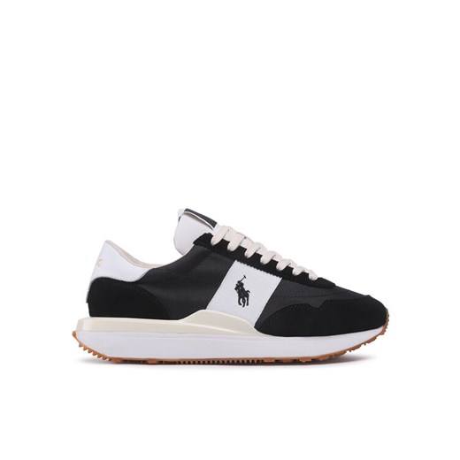 Sneakersy Polo Ralph Lauren Train 89 809878008001 Czarny ze sklepu eobuwie.pl w kategorii Buty sportowe męskie - zdjęcie 182063050