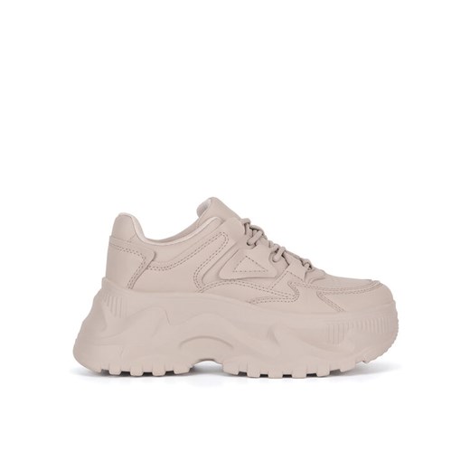 Sneakersy DeeZee LZ0893-01 Beżowy ze sklepu eobuwie.pl w kategorii Buty sportowe damskie - zdjęcie 182063081