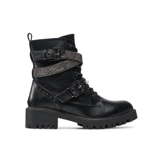Trapery DeeZee WS5577-09 Czarny ze sklepu eobuwie.pl w kategorii Workery damskie - zdjęcie 182063092