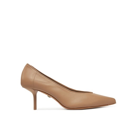Szpilki Max Mara 2514521151600 Brązowy ze sklepu eobuwie.pl w kategorii Czółenka - zdjęcie 182063163