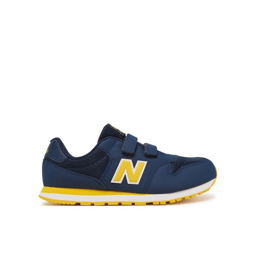 Sneakersy New Balance GV500NH1 Niebieski ze sklepu eobuwie.pl w kategorii Buty sportowe dziecięce - zdjęcie 182063210