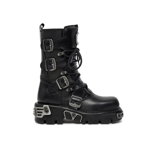 Glany NEW ROCK M-373LUNA-S1 Czarny ze sklepu eobuwie.pl w kategorii Workery damskie - zdjęcie 182063221