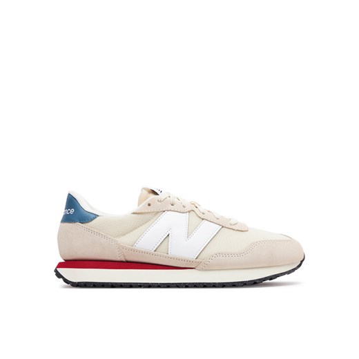 Sneakersy New Balance MS237VJ Beżowy ze sklepu eobuwie.pl w kategorii Buty sportowe męskie - zdjęcie 182063223