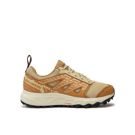 Sneakersy Salomon Wander L47436200 Beżowy ze sklepu eobuwie.pl w kategorii Buty sportowe damskie - zdjęcie 182063281