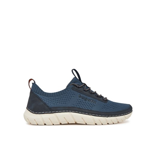 Sneakersy Bugatti 321-ASM01-6950 Granatowy ze sklepu eobuwie.pl w kategorii Buty sportowe męskie - zdjęcie 182063301