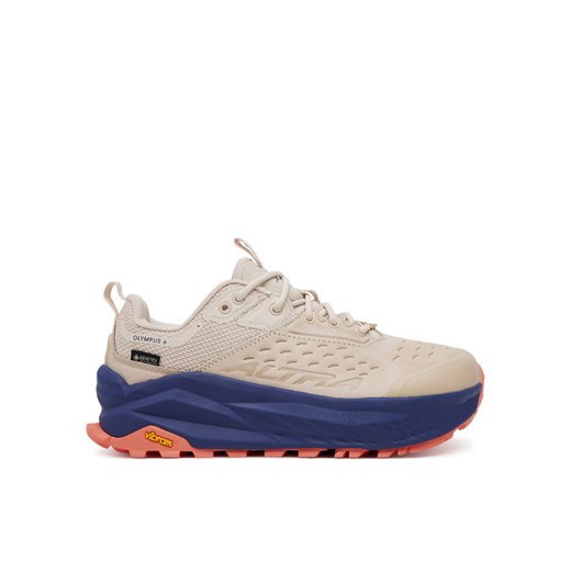 Trekkingi Altra Olympus 6 Hike Low GTX GORE-TEX AL0A85NN9 Beżowy ze sklepu eobuwie.pl w kategorii Buty sportowe damskie - zdjęcie 182063302
