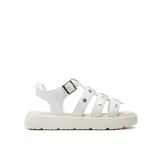 Sandały Geox J Sandal Kodette Gir J45DBG 000BC C1000 D Biały ze sklepu eobuwie.pl w kategorii Sandały dziecięce - zdjęcie 182063451
